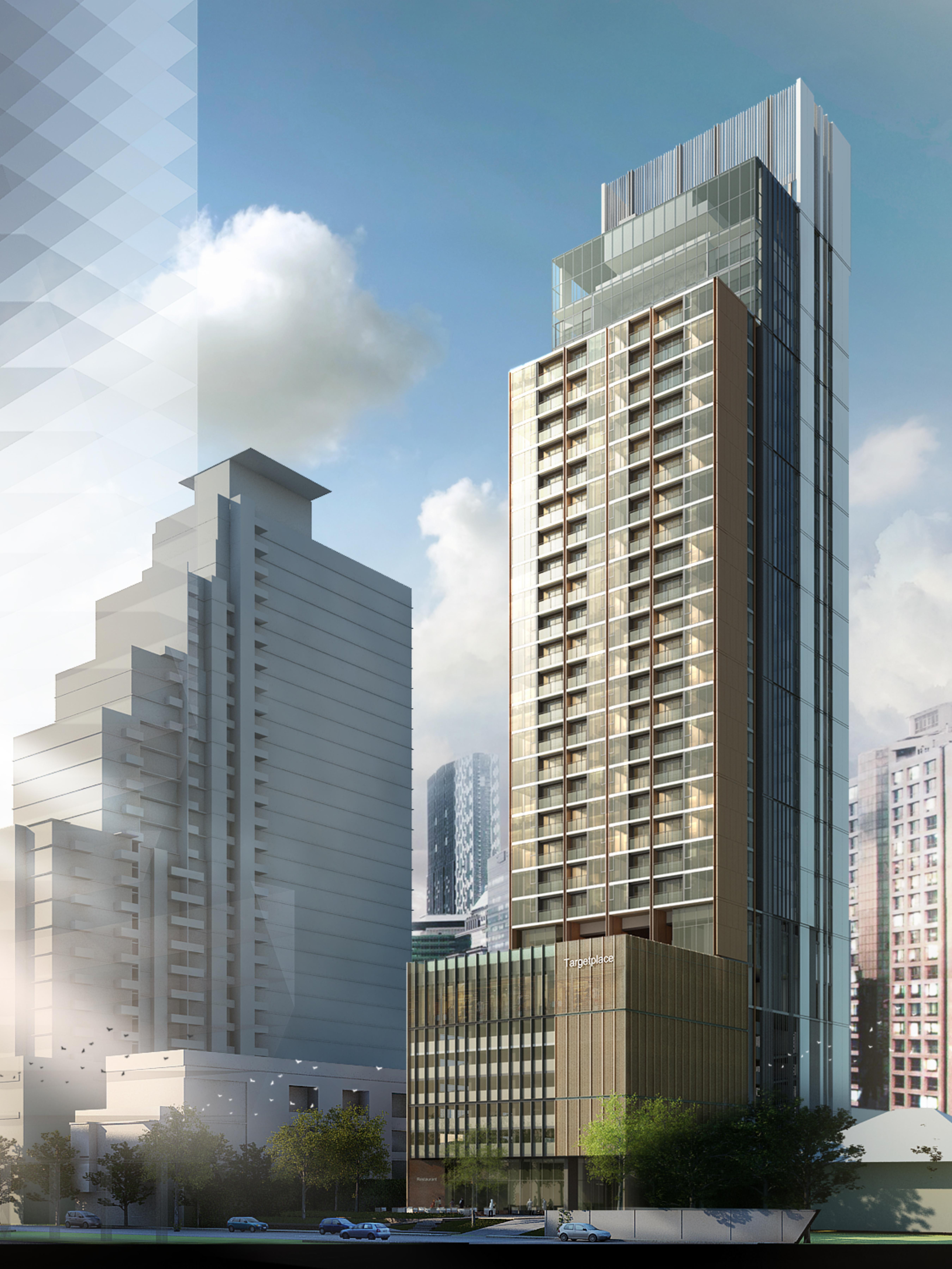 Oakwood Suites Bangkok Exterior foto The hotel