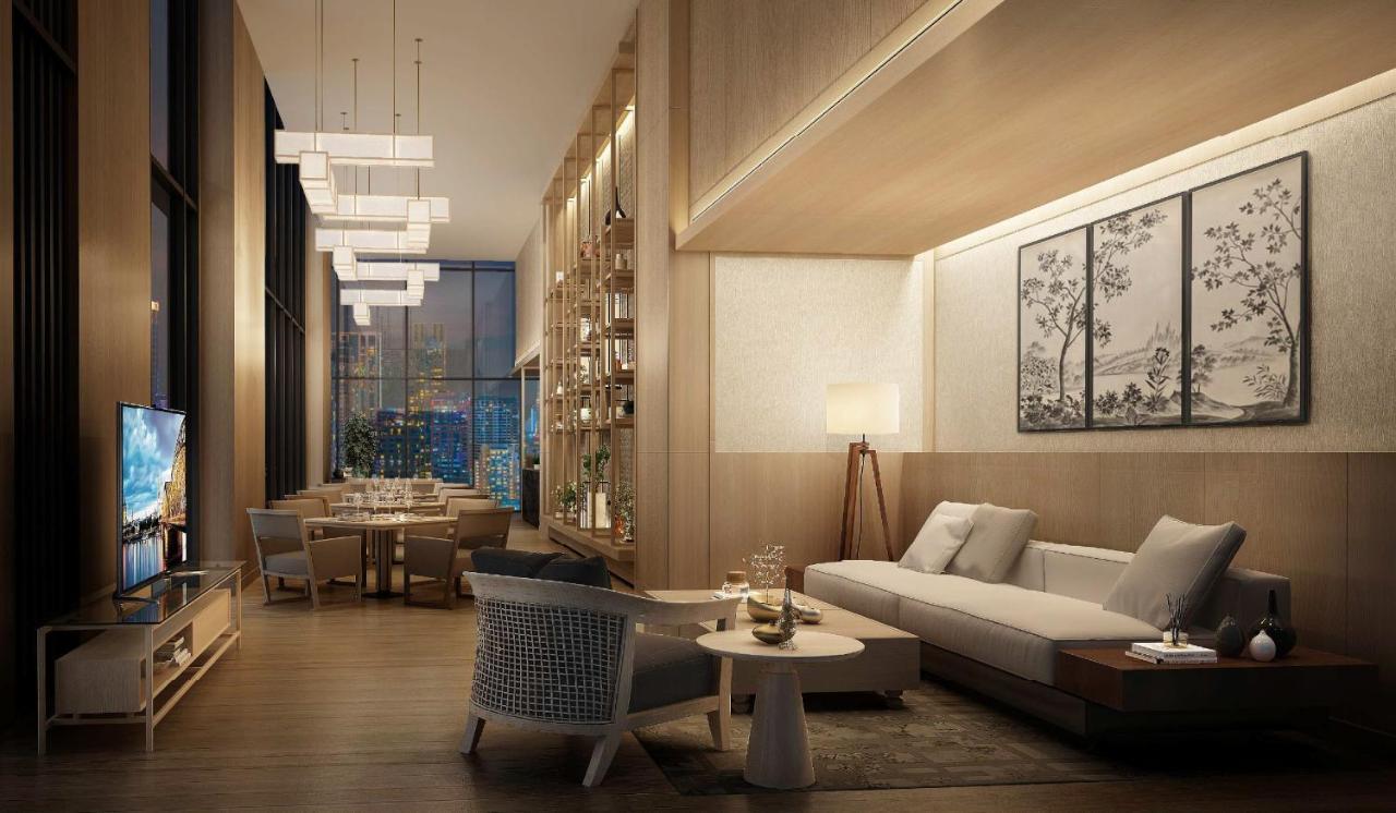 Oakwood Suites Bangkok Exterior foto The Living Room